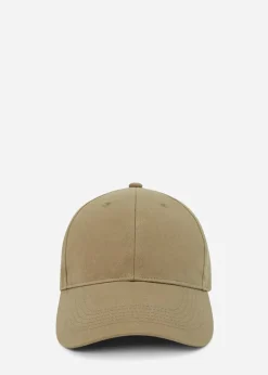 Best Vanessa Bruno Casquette Ball Cap in Khaki Tan Accessories