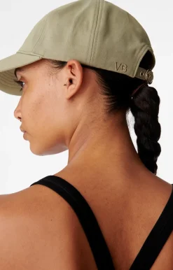 Best Vanessa Bruno Casquette Ball Cap in Khaki Tan Accessories