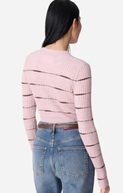 Hot Vanessa Bruno Elodie Knit Sweater Lavender Tops