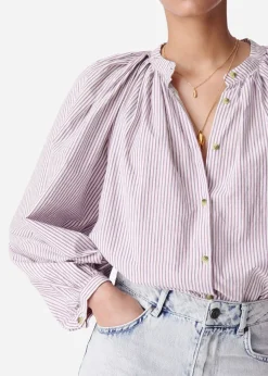 Clearance Vanessa Bruno Sol Button Down shirt in Mure Tops