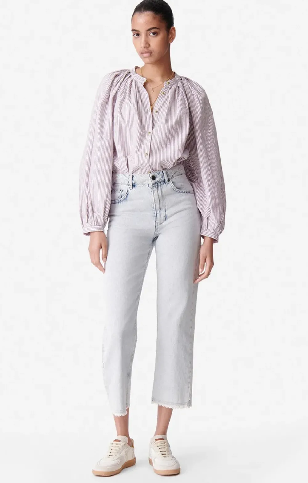 Clearance Vanessa Bruno Sol Button Down shirt in Mure Tops